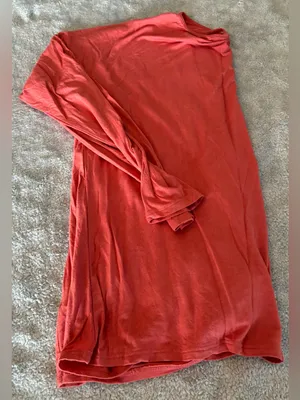 mts Coral Long Sleeve Lightweight Women's Top Size Medium Large Keyhole Back thumbnail 1