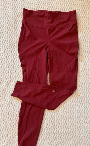 Lululemon Athletica Berry Leggings thumbnail 1