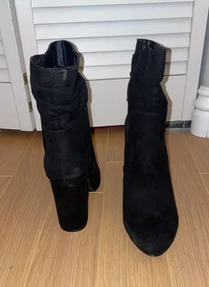 Black Heel Booties thumbnail 2