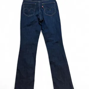 Levi's Classic Bootcut Jeans Women's 26 Dark Wash Mid Rise Stretch Denim thumbnail 5