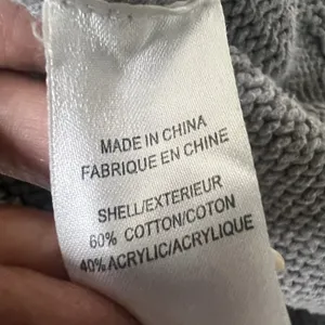 Theory Women’s Draped Knit Vest Size Large Gray Minimalist Quiet Luxury thumbnail 10