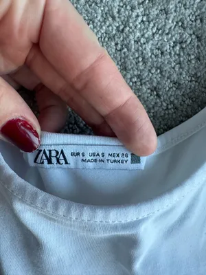 White Zara tank top  thumbnail 2