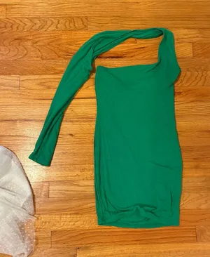 Green Mini Dress thumbnail 1
