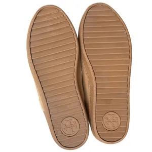 Tory Burch Ginger Suede Shearling Boots 8 Gold Double T Button Winter thumbnail 7