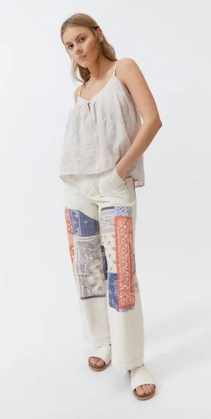 Dress Forum Eyelet Tank Top thumbnail 4