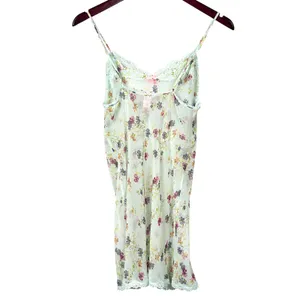 Victoria's Secret Sheer Floral Lace Chemise Nightie Women's‎ Small Mint Green thumbnail 3