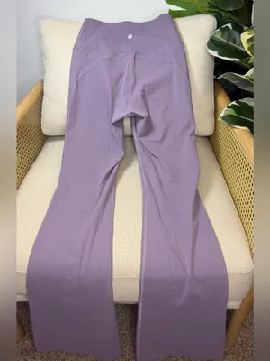 Lululemon Groove Super-High-Rise Flared Pant Nulu *Regular 33" Size 4 thumbnail 6