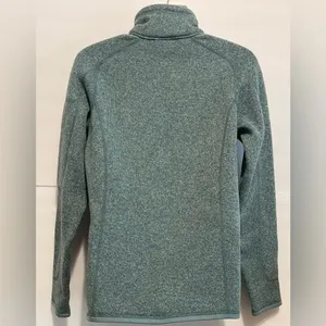 Patagonia Women's Better Sweater 1/4 Zip: Ellwood Green thumbnail 4