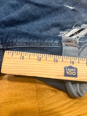 Old navy women’s distressed jeans shorts size 4 . thumbnail 5