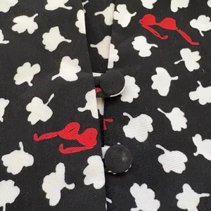 Maeve Anthropologie Odilla Dress Womens L Black Red‎ Sunglasses Belted Wedding thumbnail 7