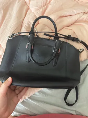 Michael Kors Purse Crossbody Black Leather thumbnail 3