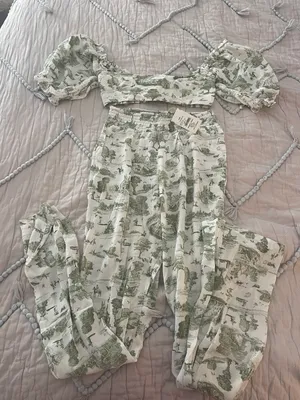 We Wore What toile matching set thumbnail 3