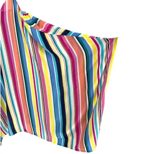 Bleu by Rod‎ Beattie Striped Swim Coverup Multicolor Rayon Beach Dress Large EUC thumbnail 4