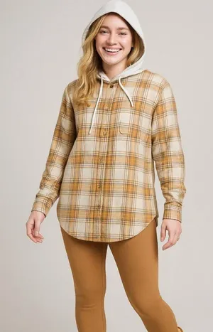 American Eagle Hoodie Flannel thumbnail 1