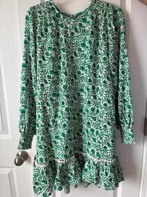 Anthropologie long sleeve dress thumbnail 1