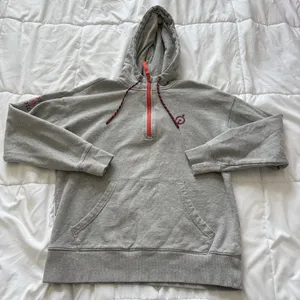Peloton Womens Small Jacket Hoodie Sweatshirt 1/4‎ Zip Pullover Workout Athletic thumbnail 1
