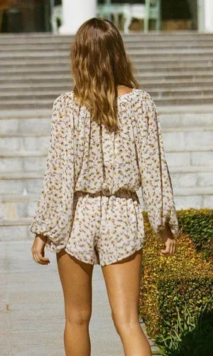 Sabo Skirt NWT elsa sunflower romper. Size XL thumbnail 7