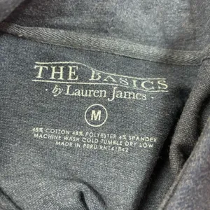 Lauren James Hoodie Womens Sz M Heathered Blue‎ Soft Thumb Holes thumbnail 10