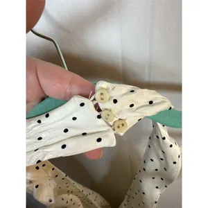 Zara Dress Womens Size S Ivory Polka Dot Halter Ruched Bodycon Midi thumbnail 5