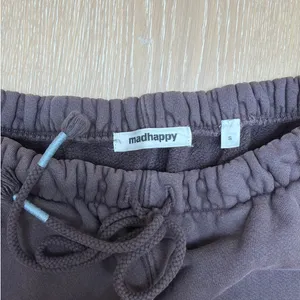 Mad Happy Sweatpants Straight Leg Aspen Size S Brown Cream thumbnail 3