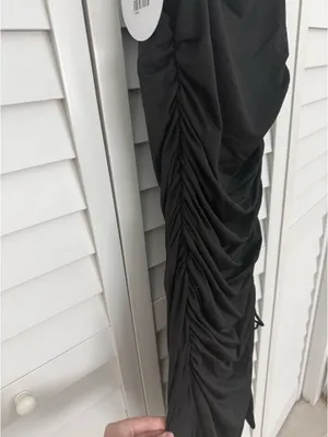 Princess Polly Black Midi Dress thumbnail 7