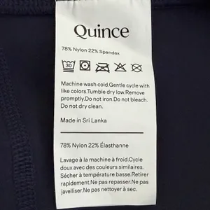 Quince Ultra-Form Tennis Skort Womens XL Deep Navy Athletic Golf Active Skirt thumbnail 7