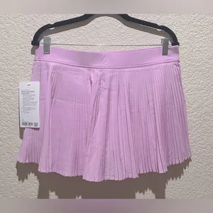 Lululemon NWT Varsity High Rise Pleated Tennis Skirt Vital Pink Size 12 thumbnail 4