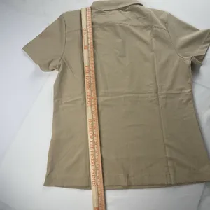 North End Women's Performance Polo Shirt Tan Short Sleeve Size Medium‎ thumbnail 6