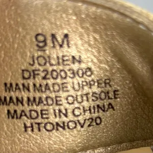Daisy Fuentes JOLIEN 9 Gold and Tan Leopard Sandals thumbnail 7