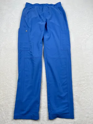 FIGS Men’s Chisec Scrub Top L Axim Cargo Pants M Ceil Blue Set thumbnail 3