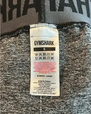 Gymshark Flex Biker Shorts Marled Charcoal Grey thumbnail 3