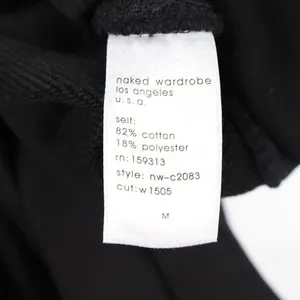 Naked Wardrobe Mens Black Sweatshirt and Joggers 2 Piece Lounge Set M thumbnail 4