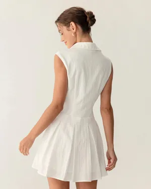 Rhioas White Dress thumbnail 4