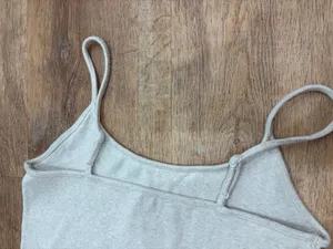 American Eagle Cream Tank Top thumbnail 3