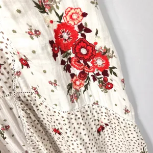 River Island Maxi Dress Womens 6 Cotton‎ Embroidered Lace Autumn Wedding Guest thumbnail 14