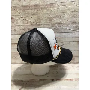 Oklahoma State Cowboys Trucker Hat One-Size Chain Appliques Pokes Snap Back thumbnail 4