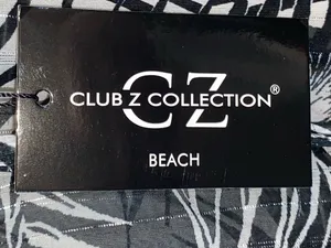 Club Z Wide Leg Beach Pant Sheer Cover Up Resortwear vacation poolside thumbnail 10
