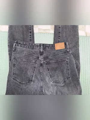 Madewell The Curvy Perfect Vintage Jean Black 28T High Rise Straight Leg thumbnail 5