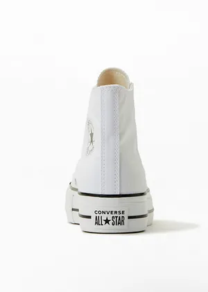 White Platform Converse 10.5  thumbnail 2