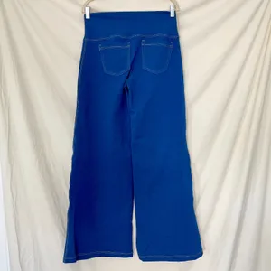 NWT Nirlon NirJEANS™ Crossover Wide Leg Jeggings with Pockets Size 12 / L thumbnail 2