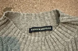 Brandy Melville Gray Cropped Sweater thumbnail 3