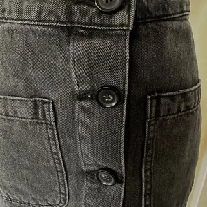 Free People Don’t Get Me Wrong black denim skirt size 27 thumbnail 6