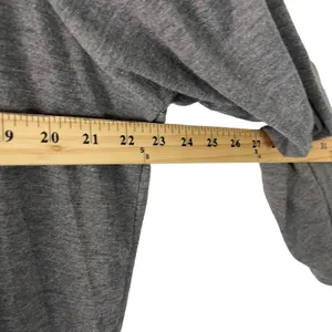 Earth Angels Women's Plus Size XXL Grey Babydoll Long Sleeve‎ Pajama Top thumbnail 6
