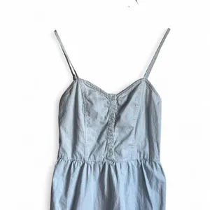 BRANDY MELVILLE Tiffany Button-Front Mini Dress Light Blue 🦋 One Size (best fits XS/S) thumbnail 2