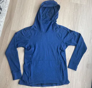 Lululemon Ready To Rulu Hoodie Jacquard Sapphire Blue Black thumbnail 1