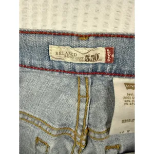 VTG 2006 Levi's 550 Women's 14M Relaxed Fit Jeans Stretch Denim Medium Wash Y2K thumbnail 5