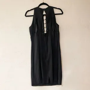 Gunne Sax Jessica McClintock Vintage 90’s Mini Dress in Black Size 9/10 thumbnail 2