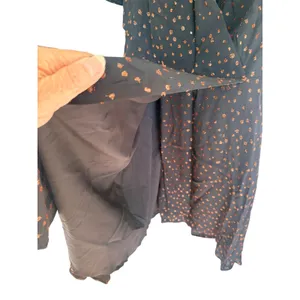Madewell‎ Metallic Copper Clipdot Wrap Mini Dress Black Womens 12 NEW thumbnail 10