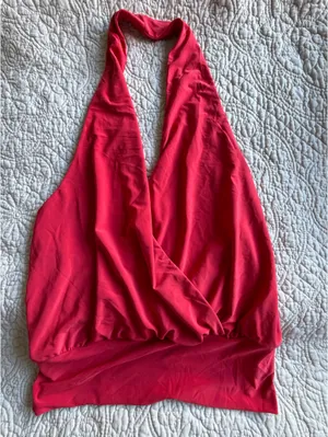Red Halter Top thumbnail 1