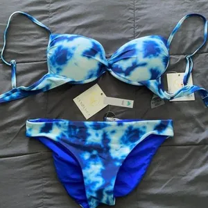 Women’s Blue Tie thumbnail 1